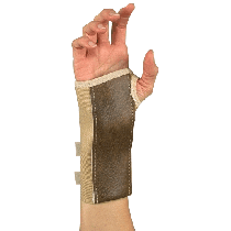 Leader Carpal Tunnel Wrist Support, Beige, X-Large/Left