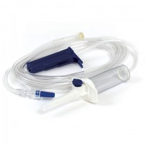 I.V. Administration Set, DEHP-Free, 1 Y-Site, 15 Micron Filter in Drip Chamber, Swivel Luer Lock, 92