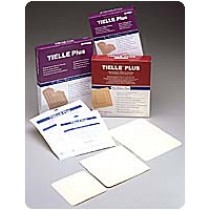 "TIELLE Plus Adhesive Hydropolymer Dressing 4-1/4"" x 4-1/4"""
