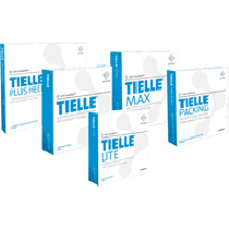 "TIELLE Adhesive Hydropolymer Dressing 5-7/8"" x 7-3/4"""