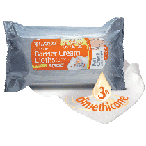 Sage Products Comfort Shield Barrier Cream Cloths, Large