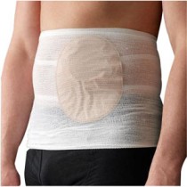 "StomaSafe Classic Ostomy Support Garment, Large/X-Large, 45-1/2"" - 57"" Hip Circumference, White"