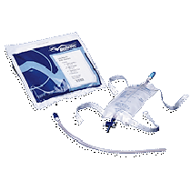 Urinary Leg Bag with Secure Glide Valve Kit, Medium 600 mL
