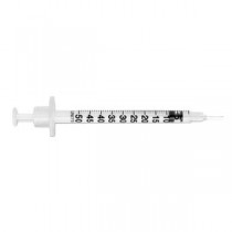"Short Needle Insulin Syringe 31G x 5/16"", 3/10 mL (100 count)"