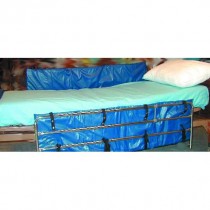 "Cushion Top Bed Rail Pad, 30"" x 18"" x 1"", Half Rail, 1-1/5 Density"