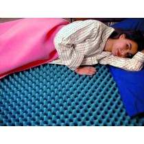 "Eggcrate Convoluted Foam Bed Pad, Queen, 4"" x 56"" x 72"""