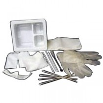Trach Care Kit with Peel Back Lid Removable Basin