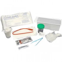 Lidded Foley Catheter Tray with 10 mL Syringe