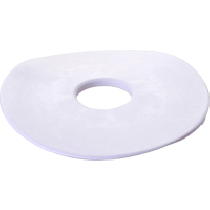 "All-Flexible Basic Flat Mounting Ring 3/4"", White Vinyl"