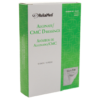 "ReliaMed Alginate/CMC Dressing 2"" x 2"" Pad"
