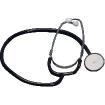 ReliaMed Nurse-Type Stethoscope, Black
