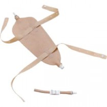 ReliaMed Reusable Right-Port Leg Bag with Twist Valve, Large 32 oz.