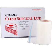 "ReliaMed Clear Surgical Tape 2"" x 10 yds."