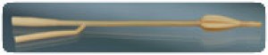 "Weber Rectal Catheter with Balloon, 30 Fr 18"""