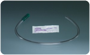 "Rectal Tube with Flexible Connector and Lubricant, 24 Fr 20"""