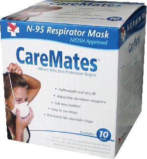 CareMates Cone Style N95 Mask