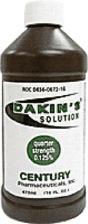 Dakin's Solution Quarter Strength 125% 16 oz. Bottle