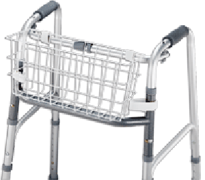 Universal Walker Basket,16 X 15 1/2 X 7, White