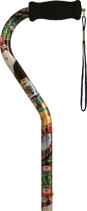 Offset Handle Cane, Casino