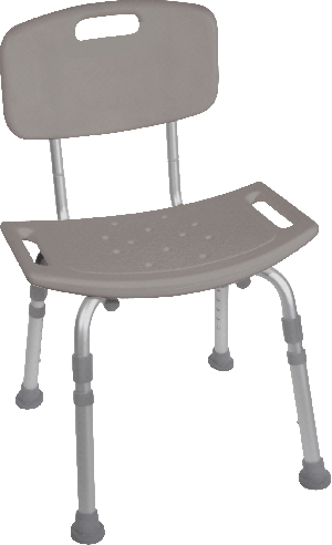 Deluxe K.D. Aluminum Bath Bench, 400 lb Weight Capacity