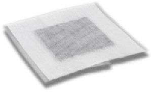 "Polymem Silver 6"" x 6"" Cloth Island PolyMeric Membrane Dressing"