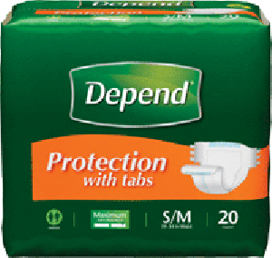 Maximum Protection Fitted Brief Small/Medium