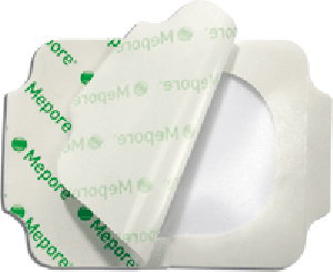 "Mepore Mefilm Self-Adhesive Transparent Film Dressing 4"" x 10"""