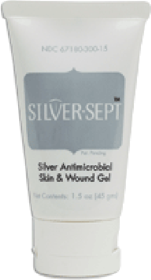 Silver-Sept Antimicrobial Skin & Wound Gel 1.5 oz. Tube
