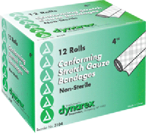 "Self-Adhering Stretch Gauze Bandage 4"", Nonsterile"