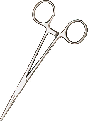 "Halstead Mosquito Forceps, 5"", Curved"