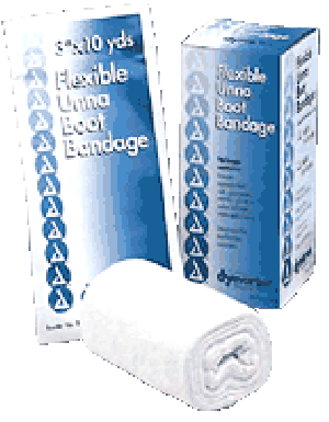"Unna Boot Dressing Bandage 4"" x 10 yds."
