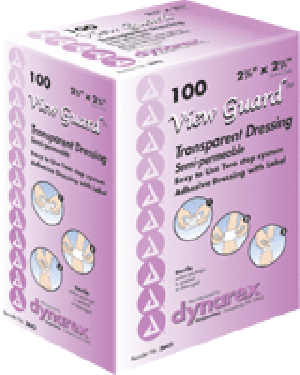 "Semi-Permeable Trn Dressing, 2 3/8"" x 2 3/4"""