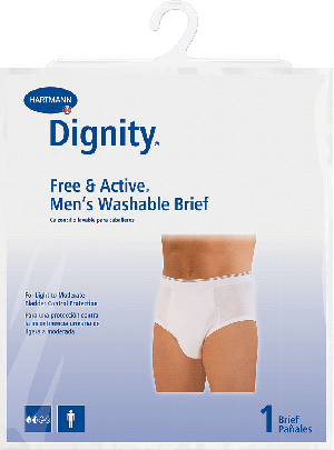 "Dignity Free and Active Absorbent Protective Mens Brief Medium 34"" - 36"""