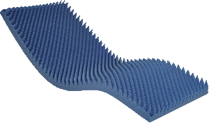 "Eggcrate Therapad Overlay Twin 34"" X 72"" X 4"""