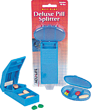 Acu-Life Pill Splitter with Pill Box