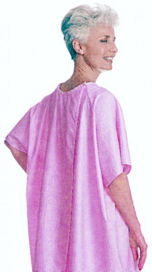 Adult Patient Gown, Pink