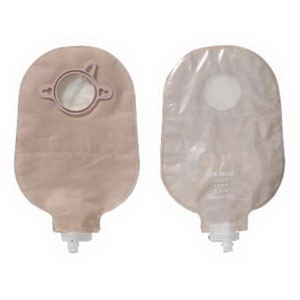 "New Image 2-Piece Urostomy Pouch 2-3/4"", Transparent"
