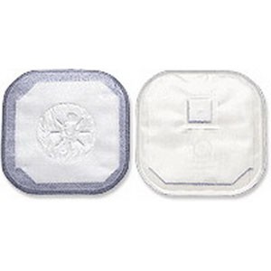 "Stoma Cap with Porous Cloth Tape Adhesive 2"" Opening 4-1/4"""