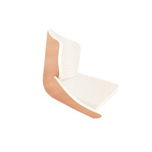 "Restore Foam Heel Dressing with Silicone, Non-Border, 4.7"" x 7.5"""