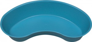 "Emesis Basin, Aqua, 10""X 4 1/4"" X 3"""