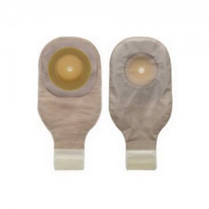 "Premier Convex Flex Tend 1-Piece Drainable Pouch With Tape Border Cut-To-Fit 1"", Transparent"