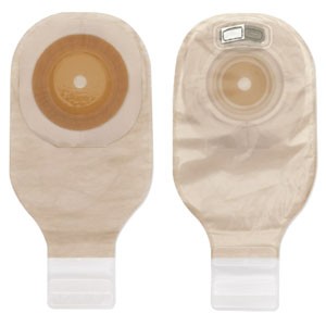 "Premier 1-Piece Soft Convex Drainable Pouch Cut-to-Fit 1"" with Filter and Flextend Skin Barrier, U