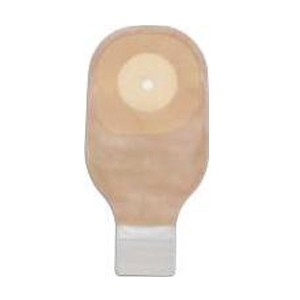 "Premier 1-Piece Drainable Pouch with Integrated AF300 Filter 1"" Stoma Opening, Transparent"