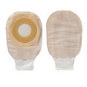"Premier 1-Piece Drainable Mini Pouch Precut 1"""