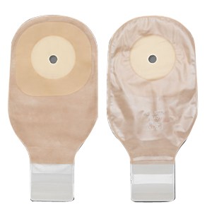 "Premier 1-Piece Cut-to-Fit Lock 'n Roll Drainable Pouch with SoftFlex (Standard Wear) Skin Barrier 