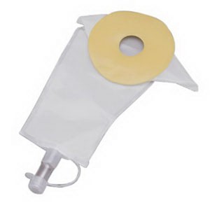 "Retracted Penis Pouch with Cut-to-Fit Flextend Skin Barrier, 7-1/2"""