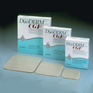 "DuoDerm CGF Adhesive Border Hydrocolloid Dressing 2-1/2"" x 2-1/2"""