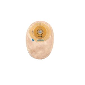 "Esteem + Moldable One-Piece Closed-End Pouch, Modified Stomahesive, Filter, 8"" Panel Opaque, 1-1/8