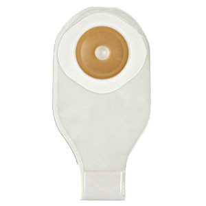 "Esteem + Moldable One-Piece Drainable Pouch with InvisiClose, Filter, Stomahesive, 12"" One-Sided C