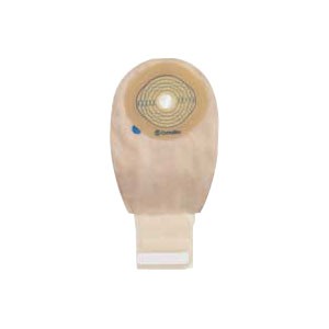 "Esteem + Moldable One-Piece Drainable Pouch w/ InvisiClose, Stomahesive, 12"" Transparent, 3/4"" x 